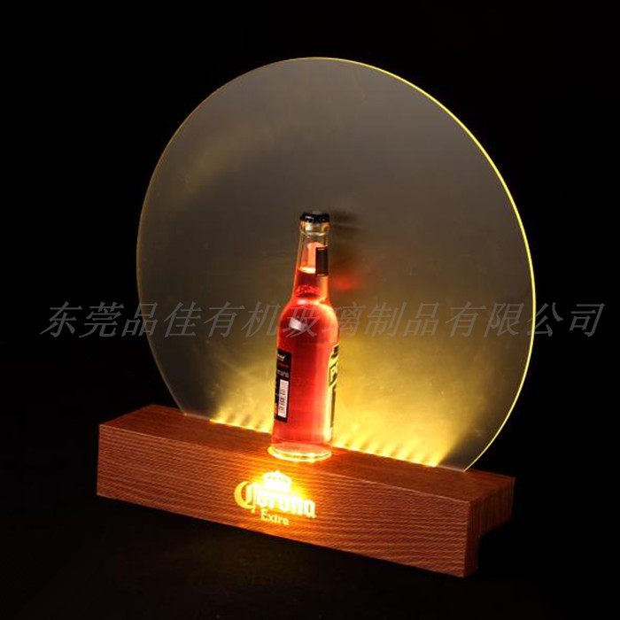 東莞有機(jī)玻璃展示架 LED 亞克力展